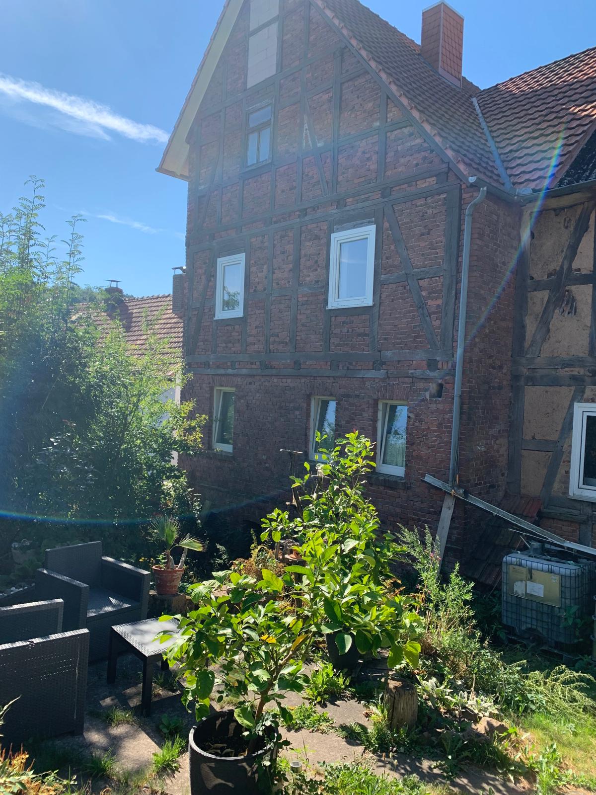 Garten direkt am Haus