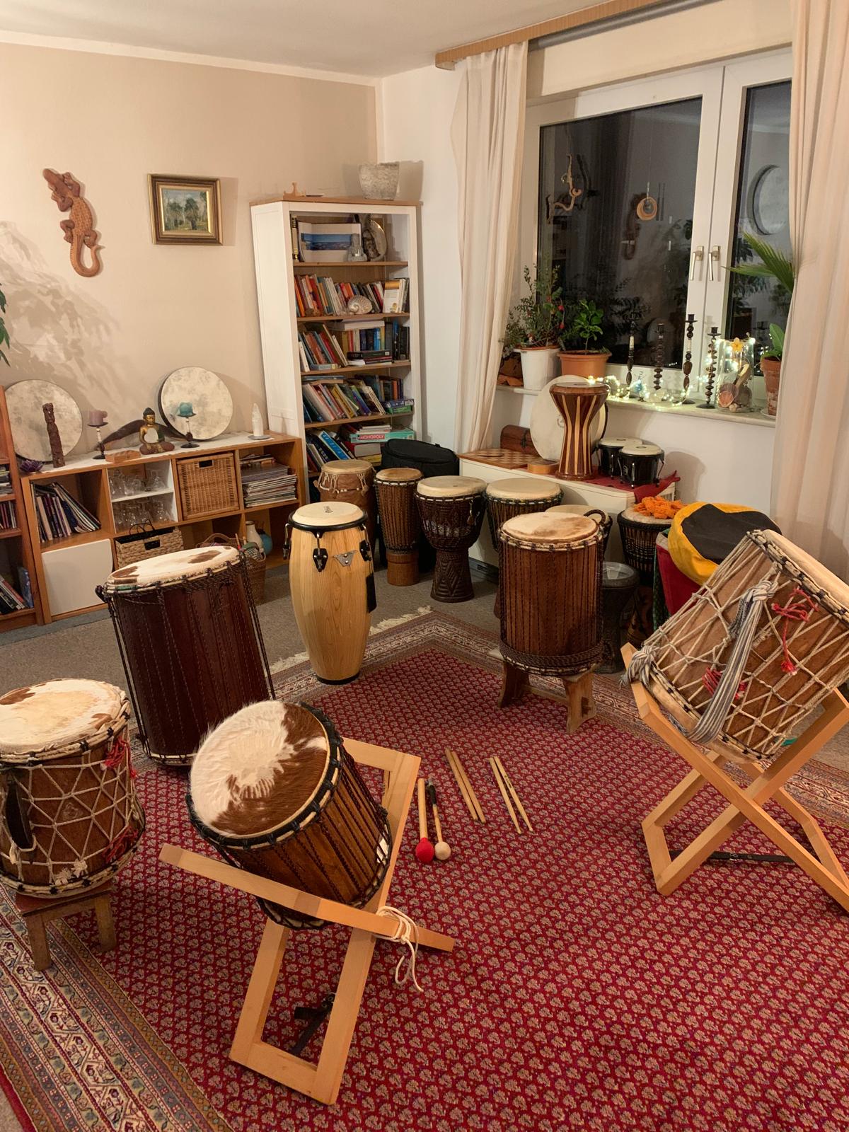 Musikzimmer im Wohnbereich
